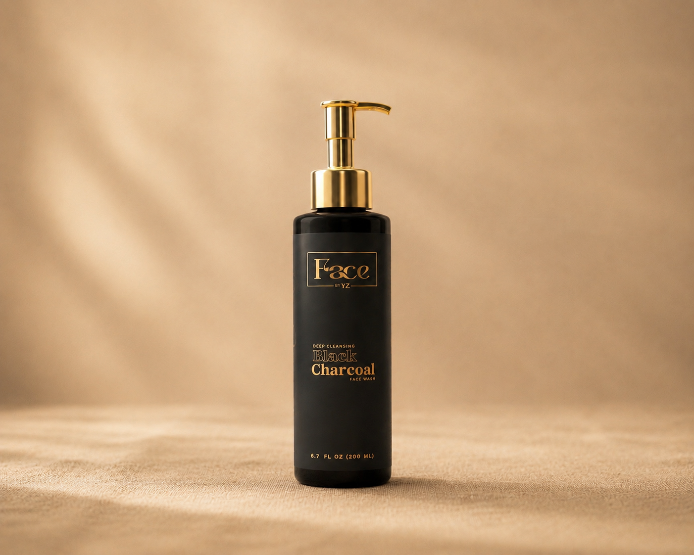 Deep-Cleansing Black Charcoal Face Wash