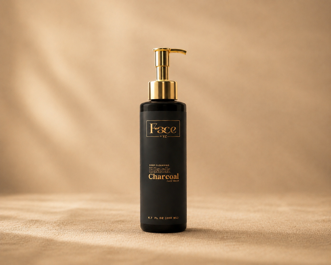 Deep-Cleansing Black Charcoal Face Wash